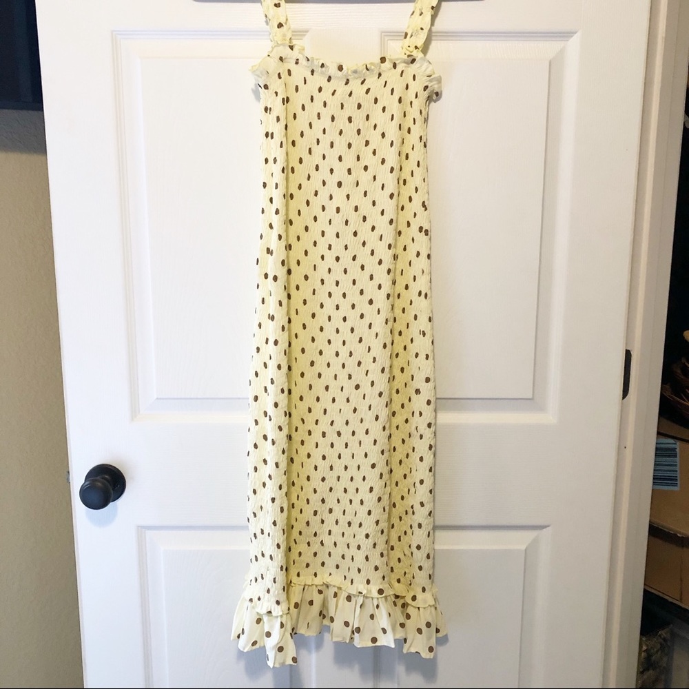 NWT Faithfull The Brand Nadine Midi Dress - Picture 2 of 7